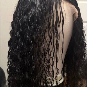 Burmese curly human wig wig 24 inch